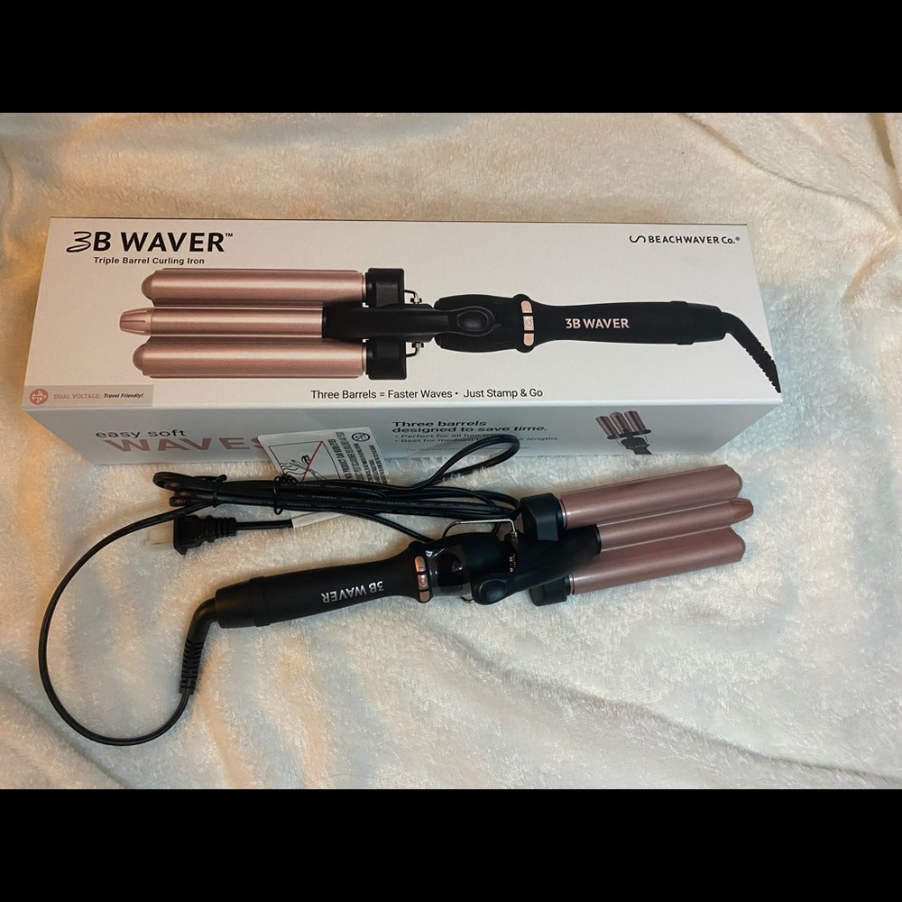 The Beachwaver Co 3B Waver Midnight Rose